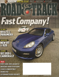 ROAD & TRACK 2009 SEPT - PORSCHES PANAMERA, GT3, 917, 959, CARRERA GT, TECH